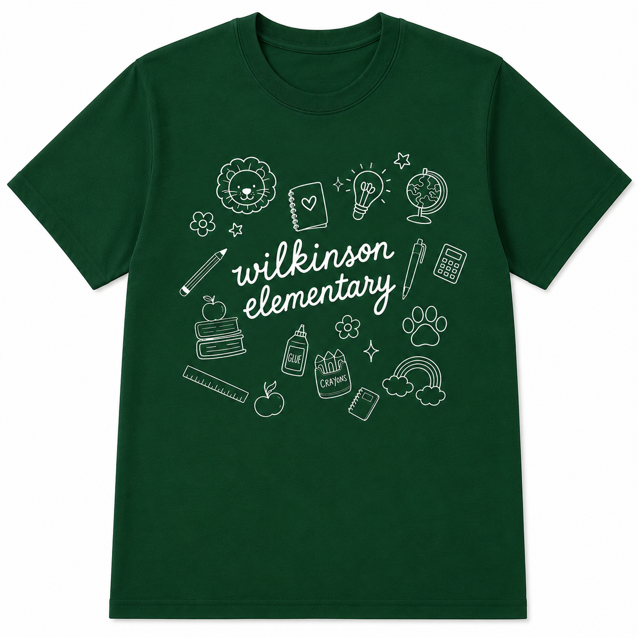 Schoolhouse Doodles Tee