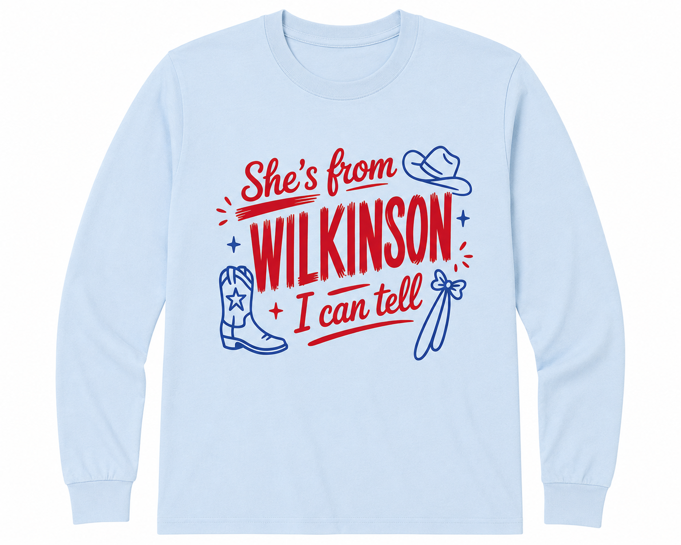 She's from Wilkinson Long Sleeve Shirt