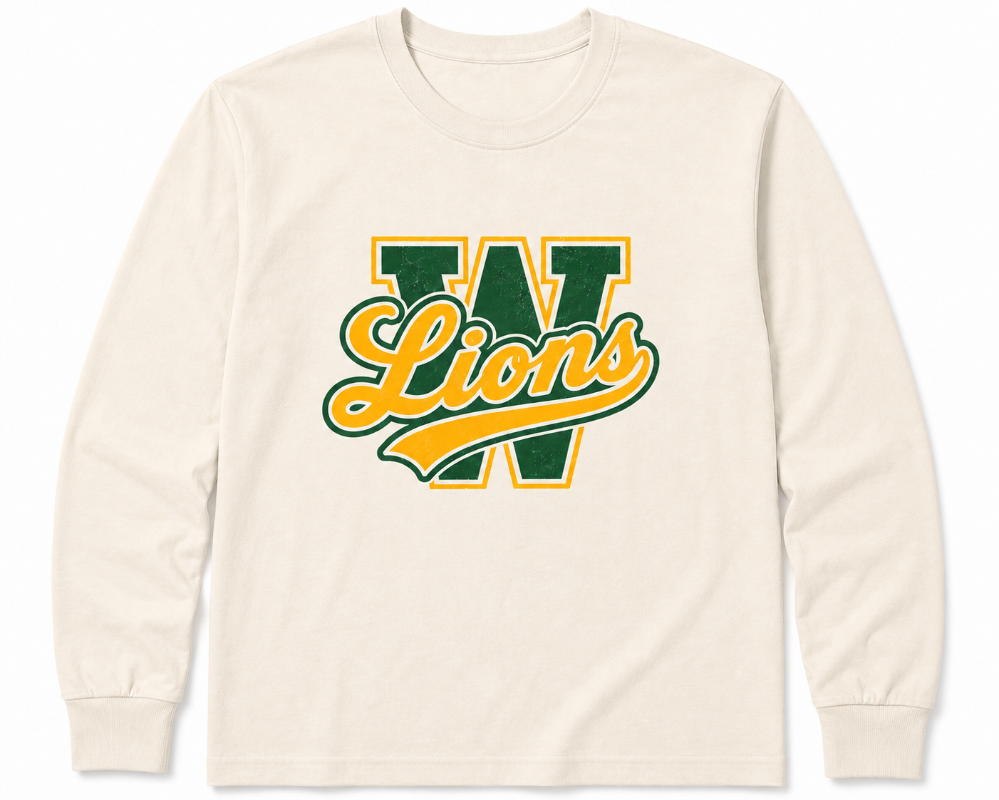 Vintage Varsity Long Sleeve Tee